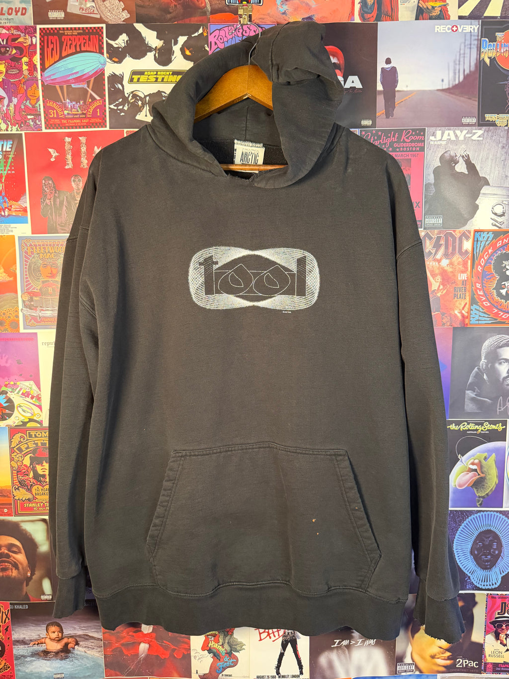 Vintage TOOL 10,000 Days Double-Sided Hoodie