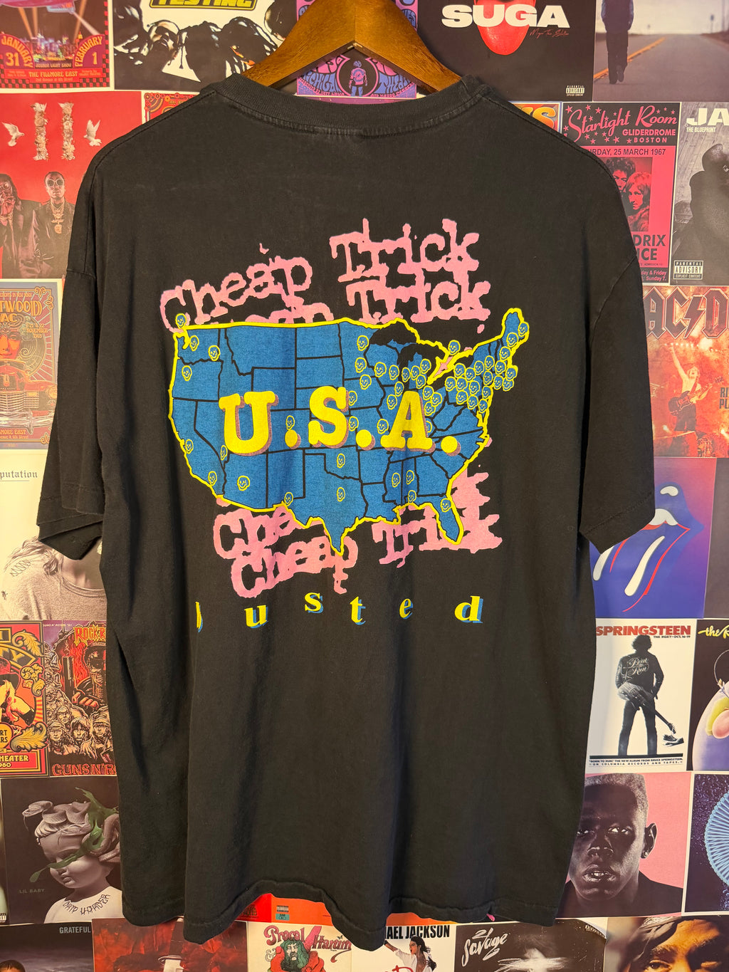 Vintage Cheap Trick Busted Tour T-Shirt