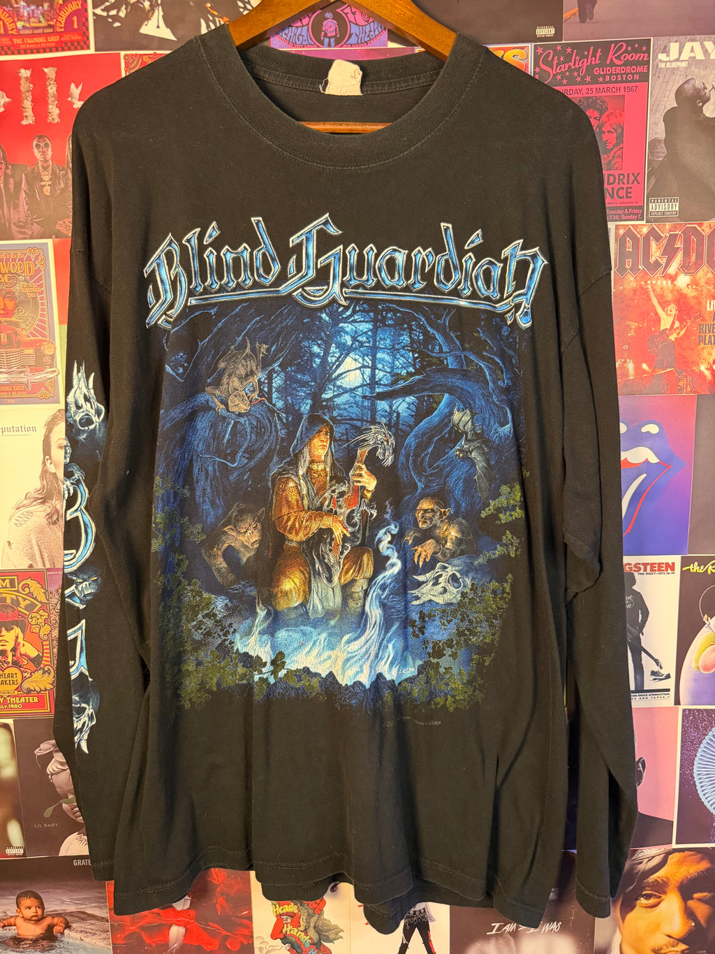 Vintage 2003 Blind Guardian European Tour Long Sleeve Shirt