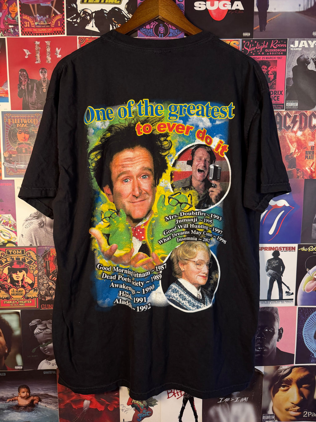 Robin Williams Memorial Tribute Tee