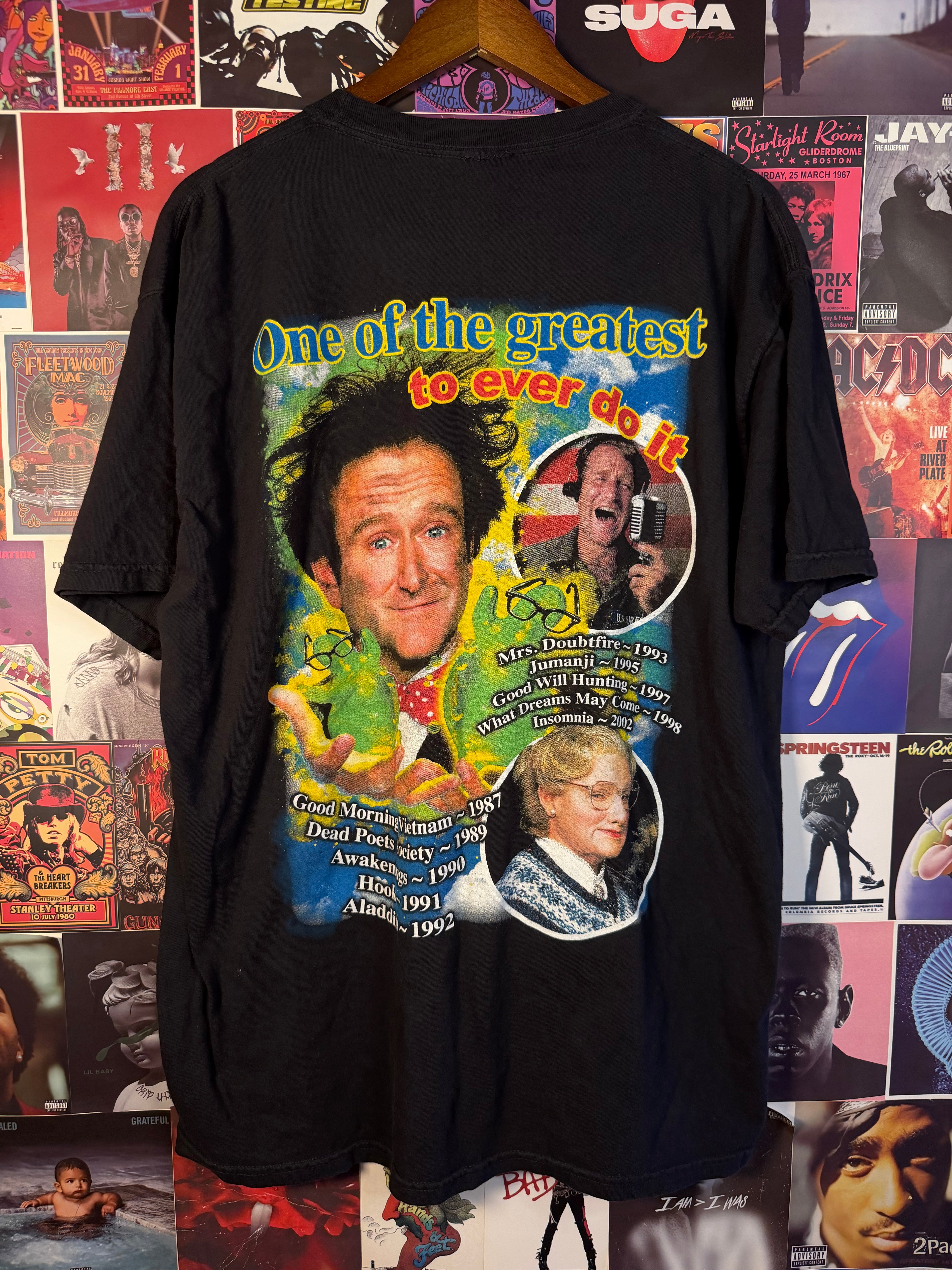 Robin Williams Memorial Tribute Tee