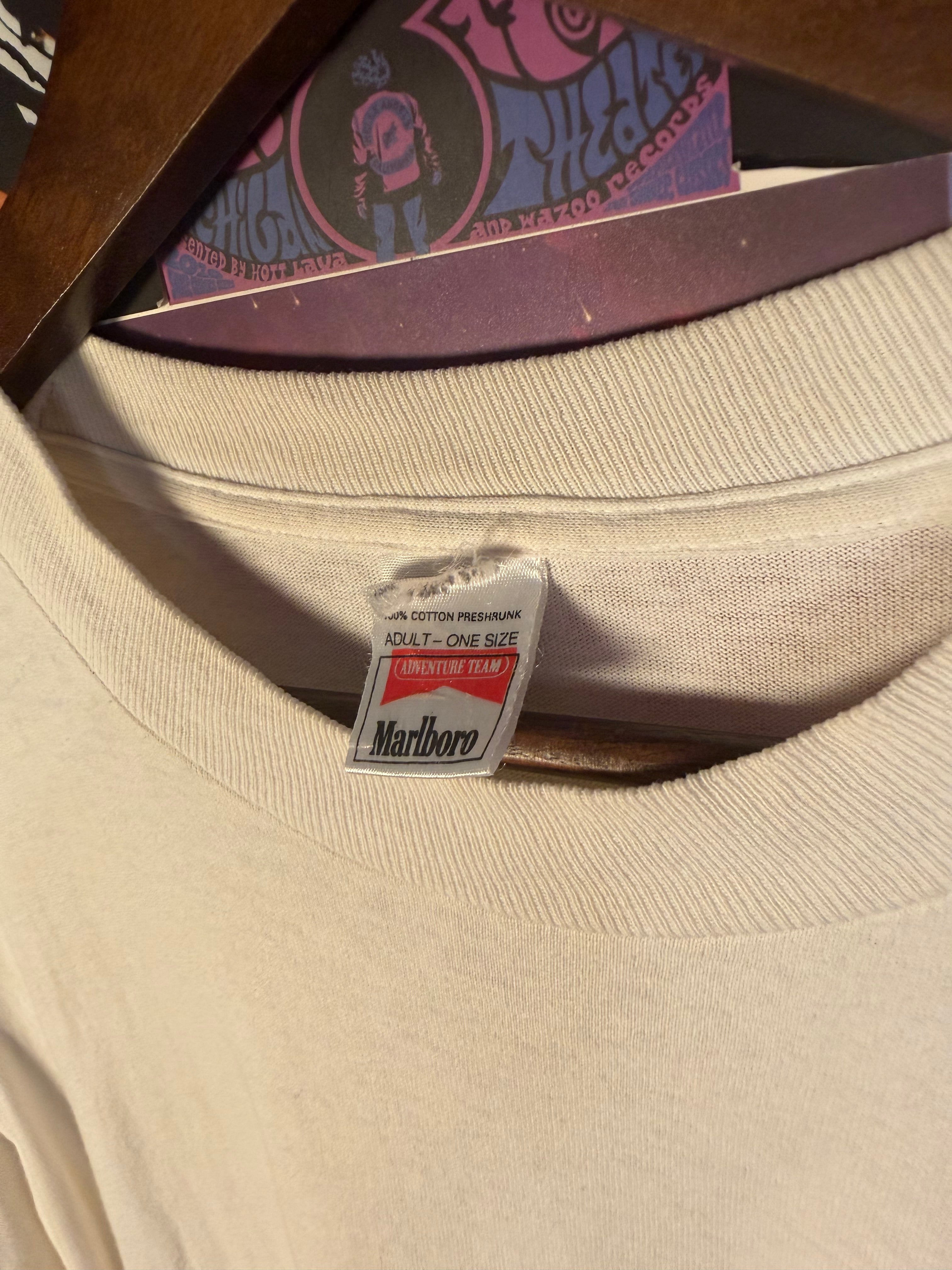 Vintage 90s Marlboro Adventure Team Pocket T Shirt