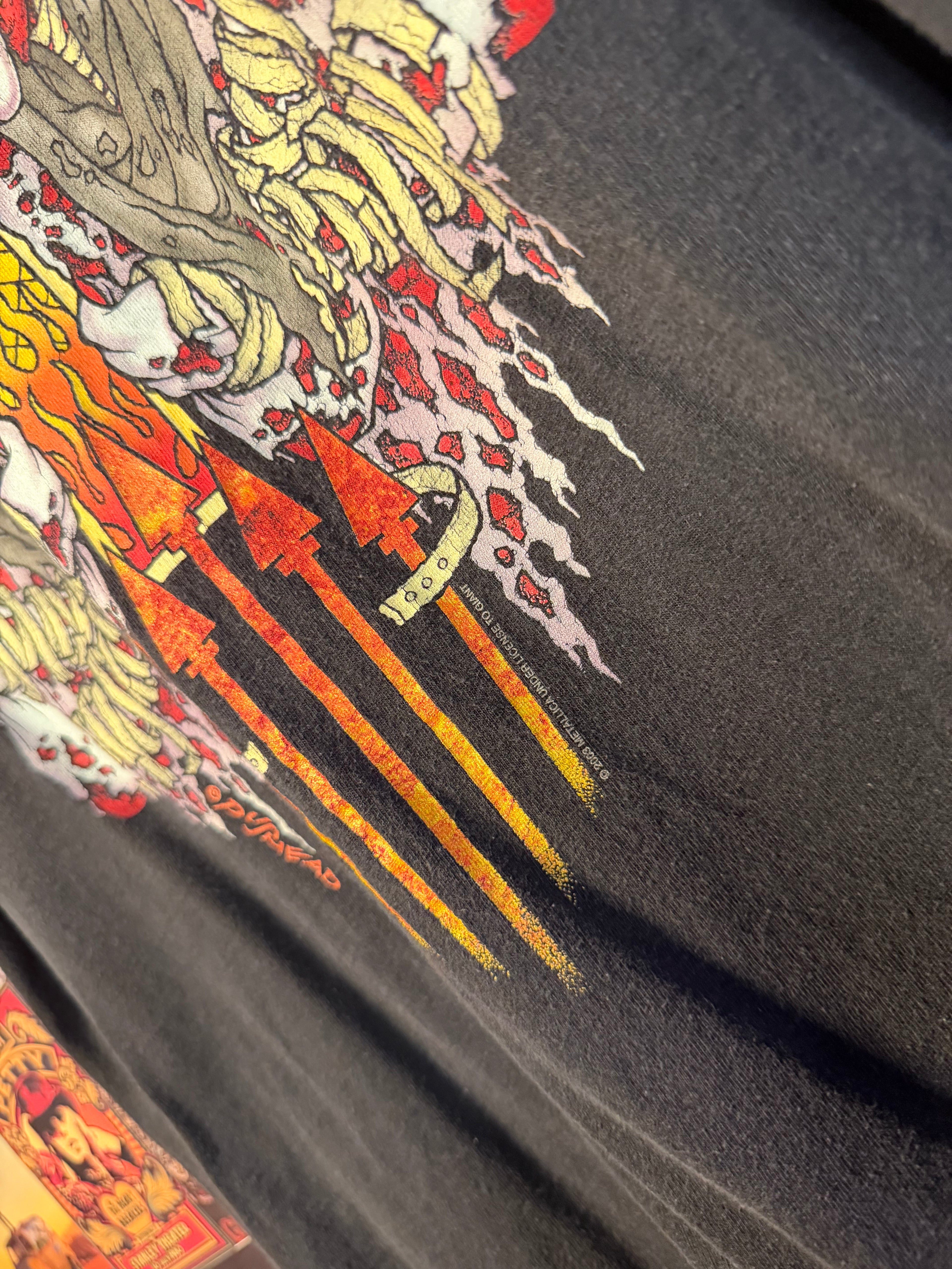 Vintage Metallica Summer Sanitarium 2003 Tour Tee