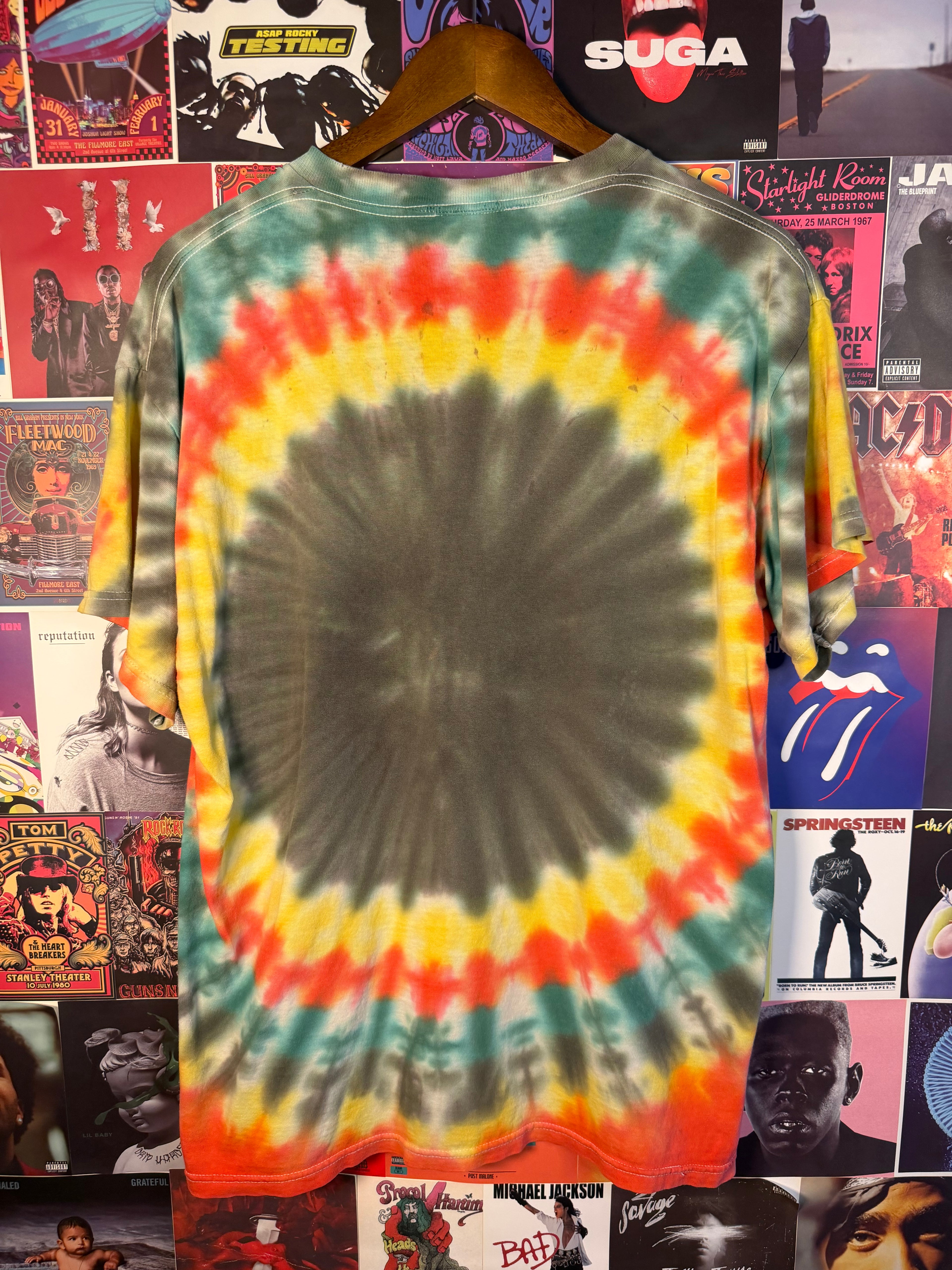 Vintage Bob Marley Rasta Tie Dye Graphic T-Shirt