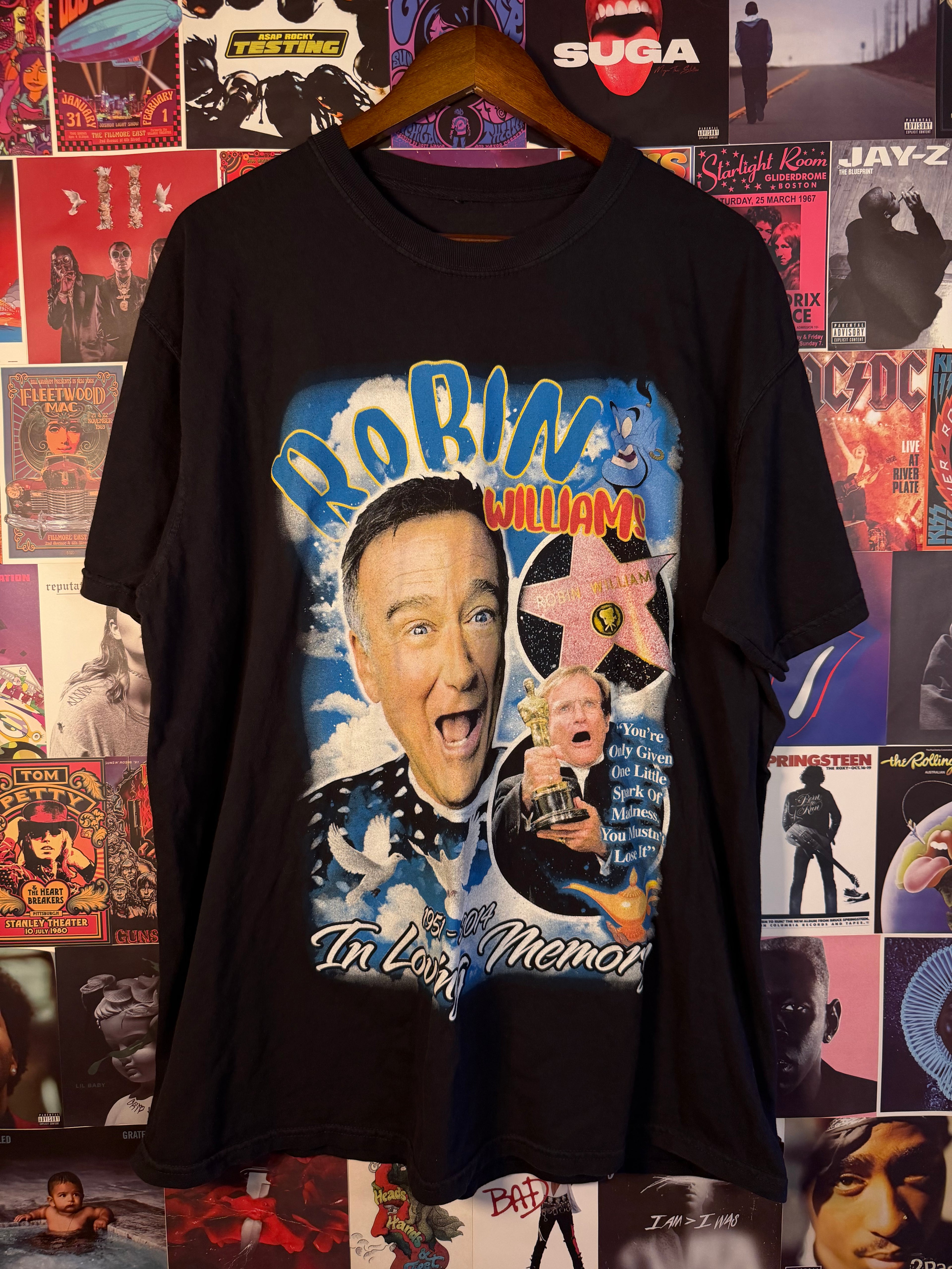Robin Williams Memorial Tribute Tee