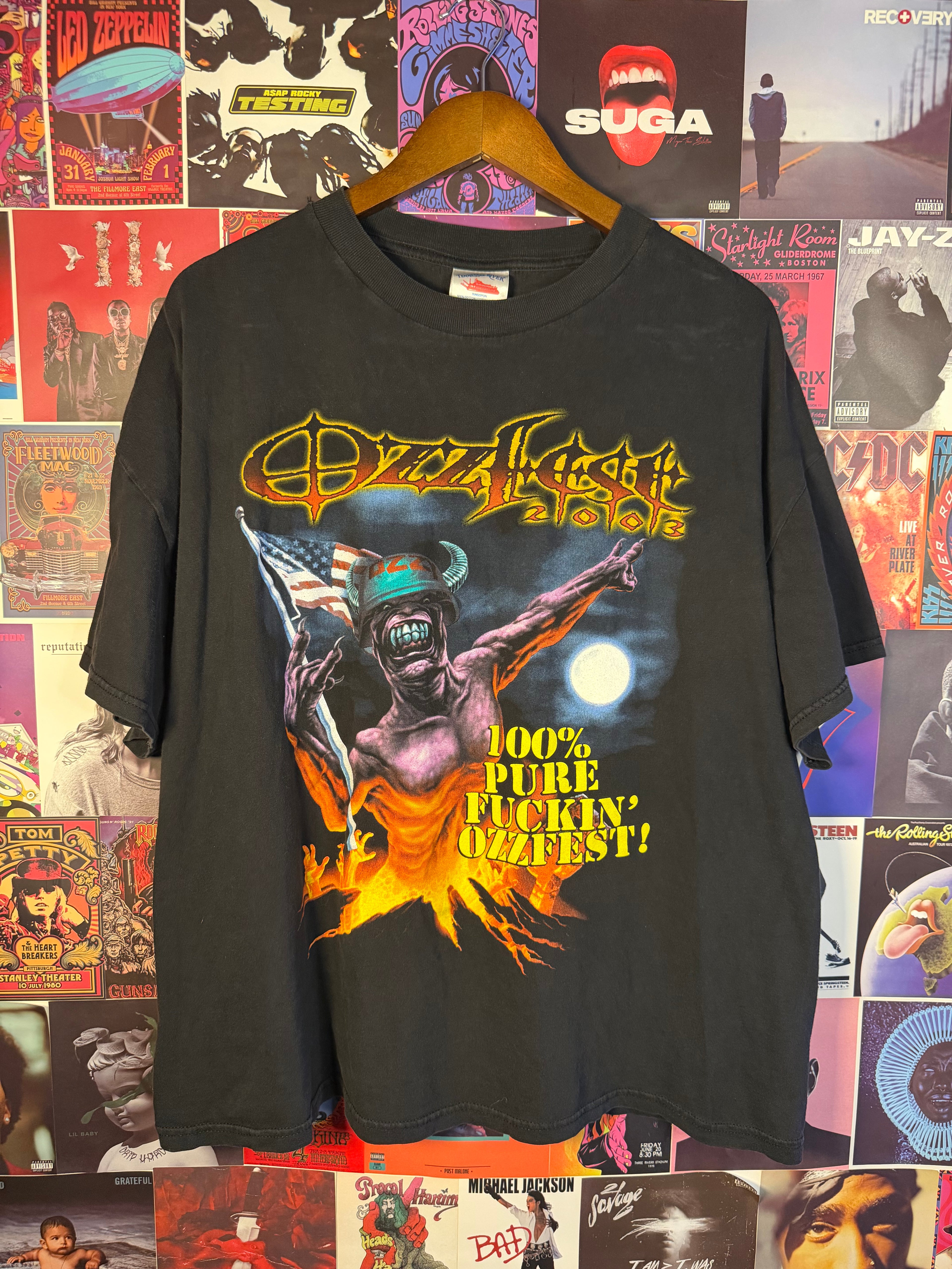Vintage Ozzfest 2003 Tour Tee