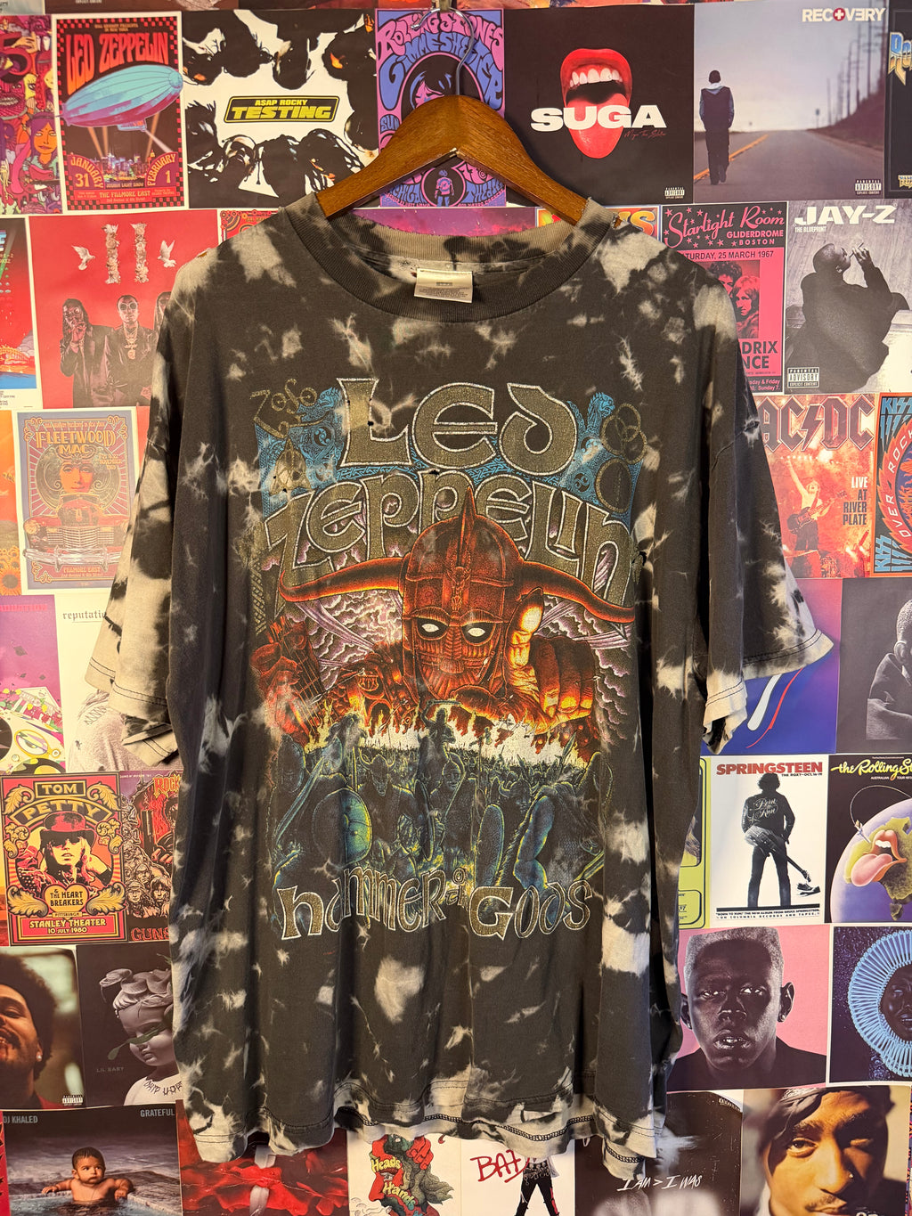 Led Zeppelin “Hammer of the Gods” Tie Dye Tee