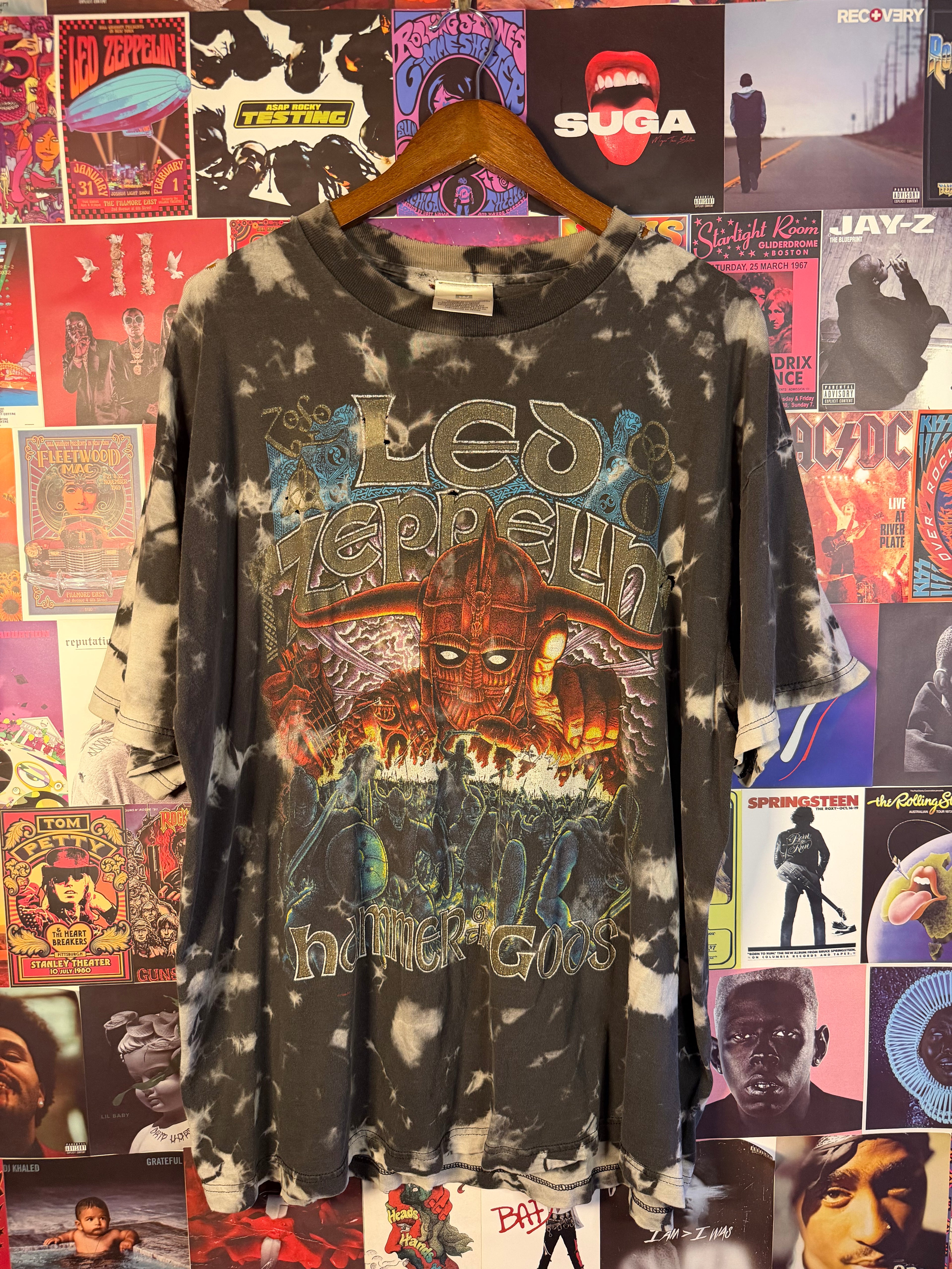 Led Zeppelin “Hammer of the Gods” Tie Dye Tee