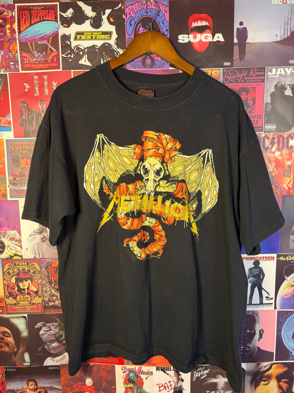Metallica “Wherever I May Roam” Snake Bat Tee