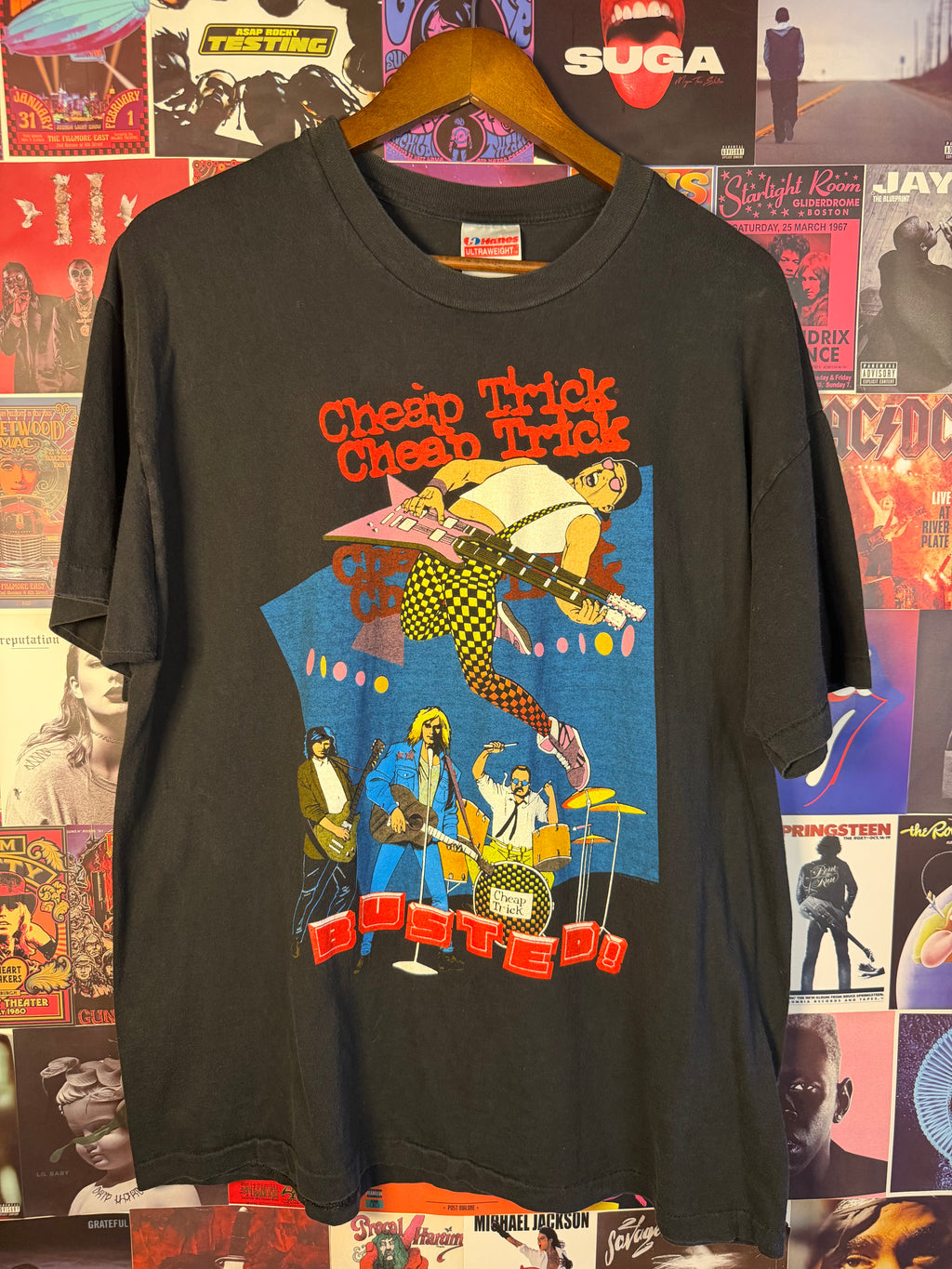 Vintage Cheap Trick Busted Tour T-Shirt