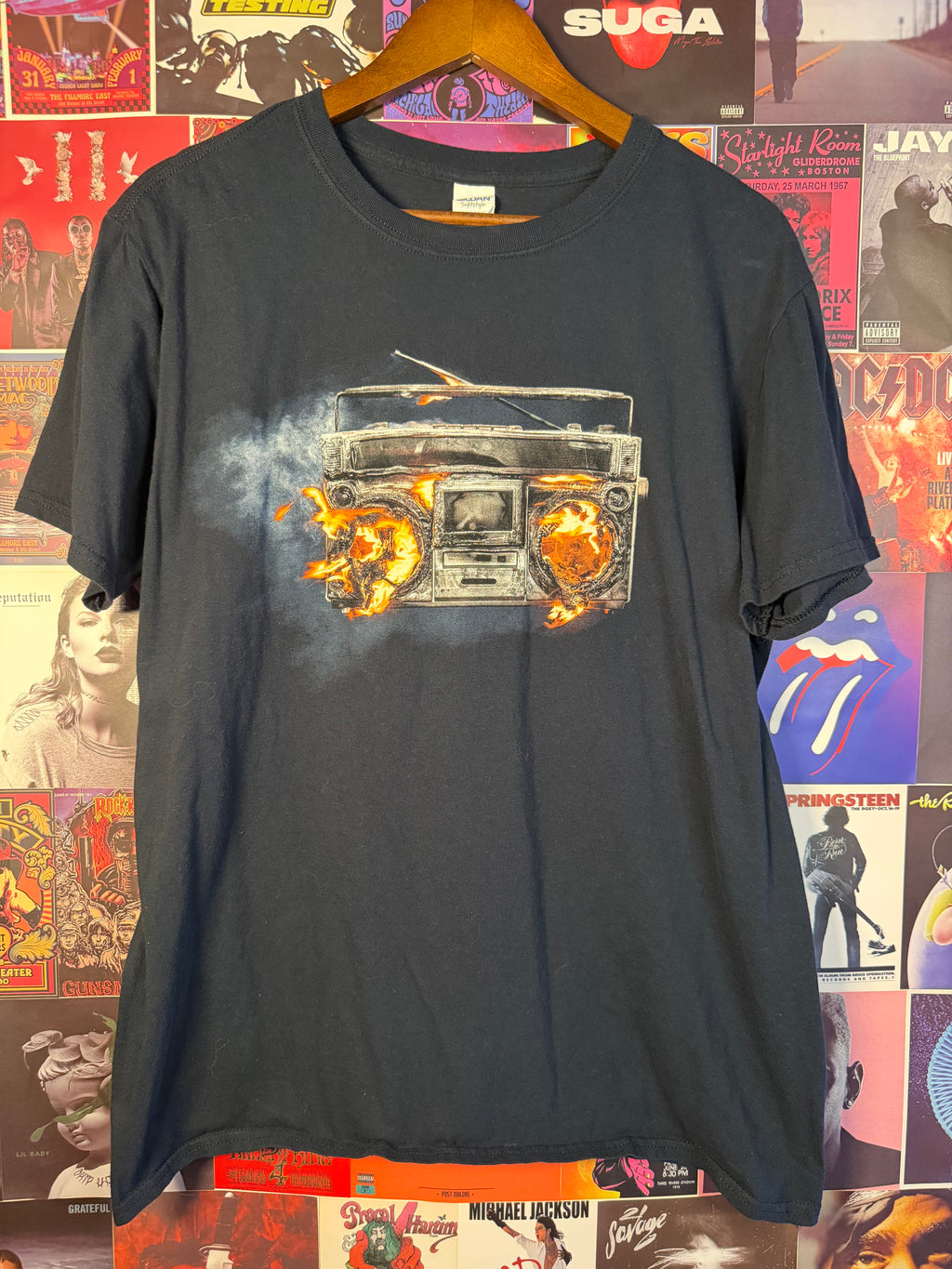 Green Day Revolution Radio 2017 European Tour Double Sided T Shirt