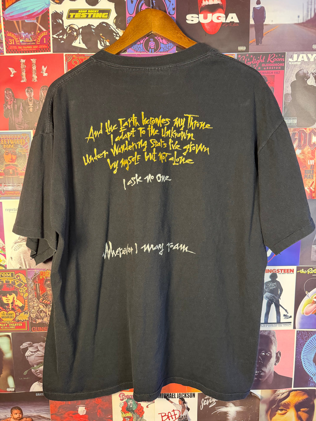 Metallica “Wherever I May Roam” Snake Bat Tee
